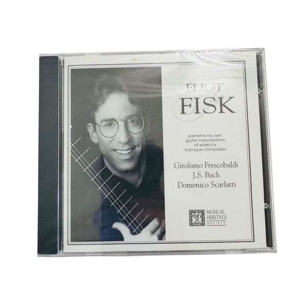 Eliot Fisk performs Baroque Guitar Transcriptions CD Musical Heritage Society - Picture 1 of 4